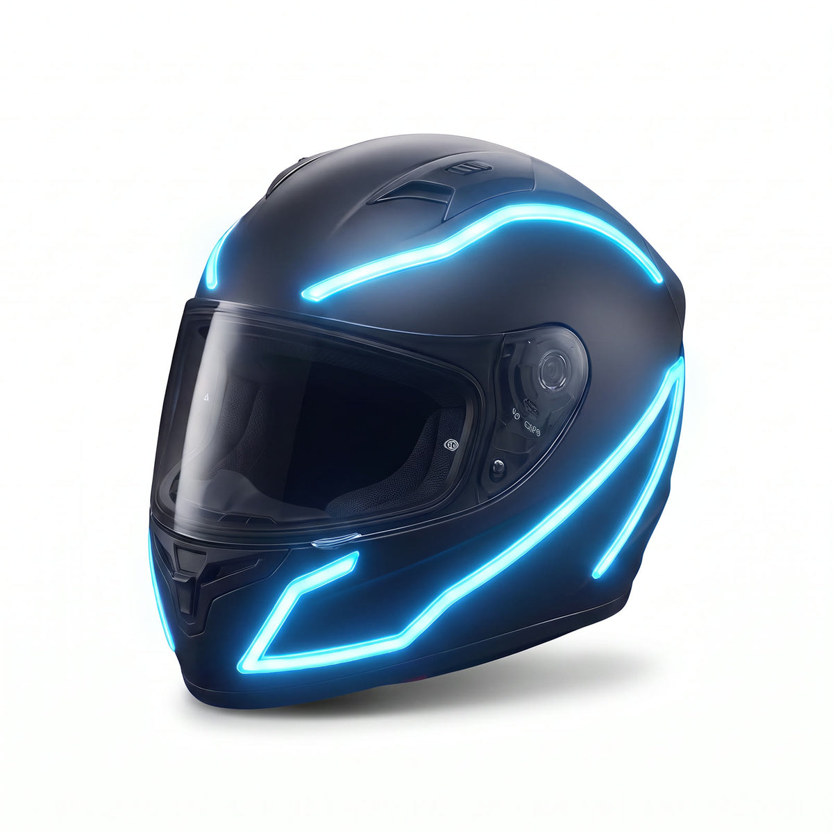 Neon Rider LED Helmet Light Strips (2-Pack)