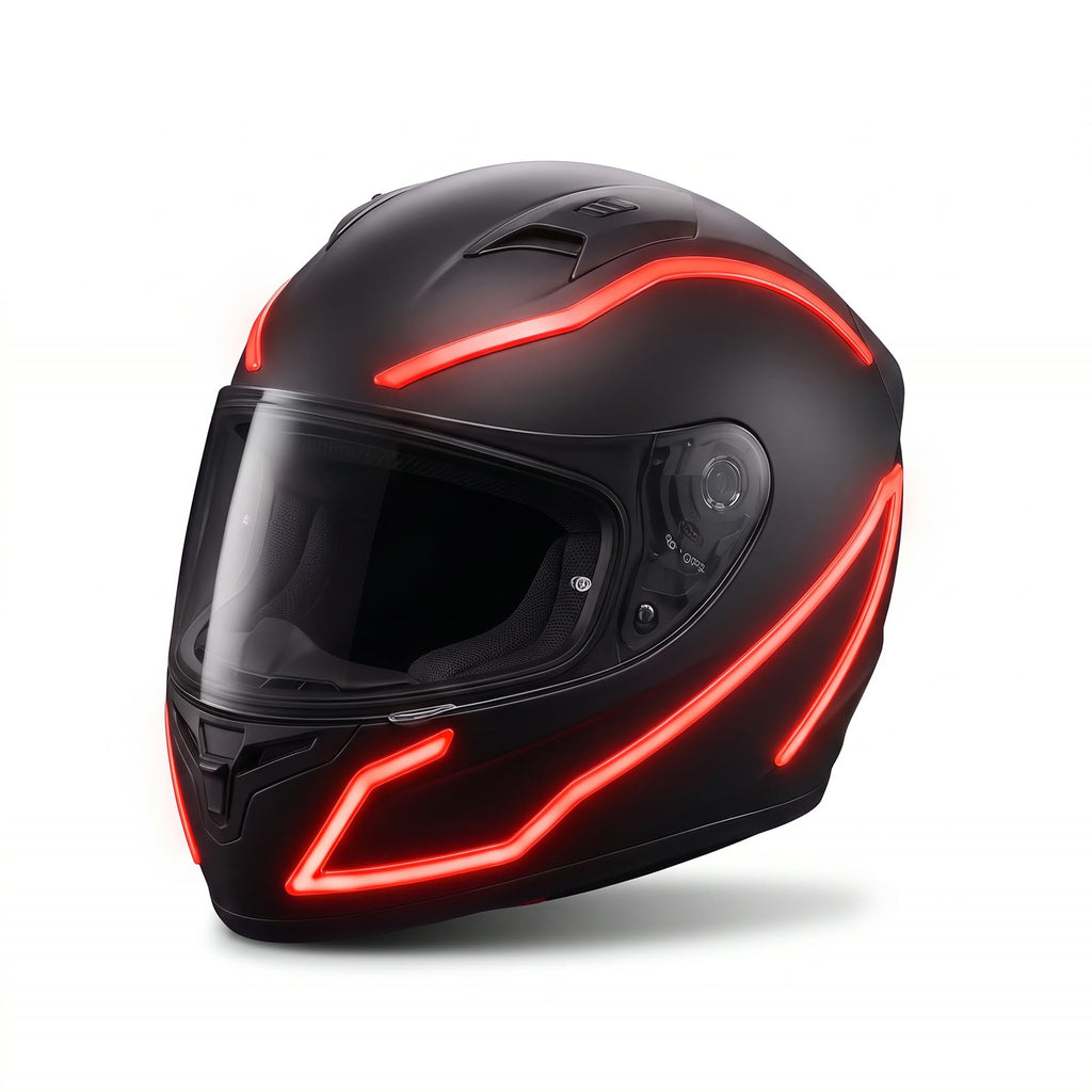 Neon Rider LED Helmet Light Strips (2-Pack)