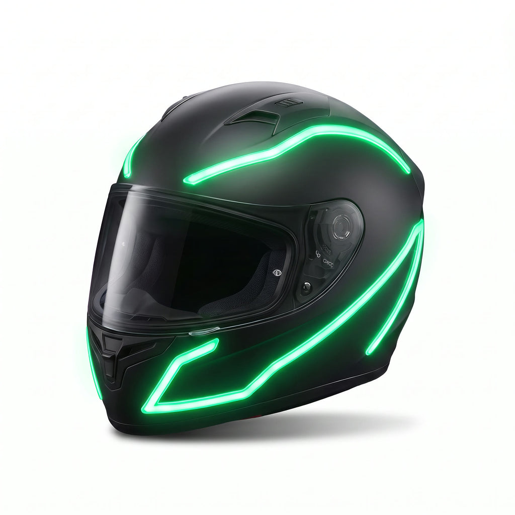 Neon Rider LED Helmet Light Strips (2-Pack)